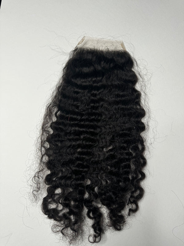 5x5 RAW Vietnamese Curly Transparent Closure (Pre-Order)